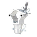 Global Truss Jr Coupler Clamp Medium Duty Wrap Around Clamp with Half Coupler for 35mm Tubing - Red One Music