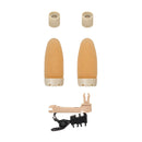 Audio-Technica BP899LCT4-TH Subminiature Omnidirectional Condenser Lavalier Microphone - Low-Sensitivity Wireless TA4F Beige