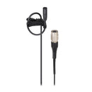 Audio-Technica BP899LCW Subminiature Omnidirectional Condenser Lavalier Microphone - Low-Sensitivity Wireless cW Black