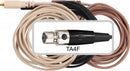 Câble Galaxy Audio CBLSHU-BK pour HSM8 et ESM8 avec TA4F pour systèmes Shure - Noir