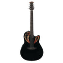 Ovation CE44-5 Celebrity Elite - Mid Depth Lyrachord Body Acoustique-Électrique - Noir