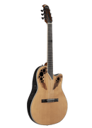Ovation CE44C-4A Celebrity Elite®, guitare classique, profondeur moyenne – Naturel vieilli