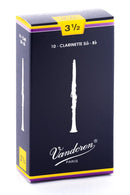 VANDOREN CR1035 BB Clarinette Traditional Ancheds Force 3.5 (boîte de 10)