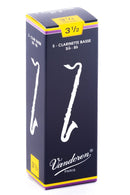 Vandoren CR1235 Bass Clarinet Traditional Reeds Force 3.5 (Box Of 5)