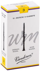 Vandoren CR163 BB Clarinet Blanc Master Reeds Force 3 (boîte de 10)