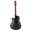 Ovation CS24P-TBBY Celebrity Standard Plus Series – Guitare électro-acoustique Lyrachord de profondeur moyenne – Érable flammé noir trans