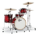 Gretsch Drums CC2-J404-GCB Catalina Club 4-Piece Drum Shell Pack (Gloss Crimson Burst)