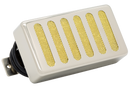 Seymour Duncan 11102-25-RNRC-GM SH-6n Duncan Distorsion Couvercle de radiateur en nickel brut sur feuille d'or (cou)