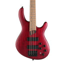 Cort B4-ELEMENT-OPBR B4 Element Bass - Basse électrique avec micros Bartolini - Rouge bordeaux à pores ouverts