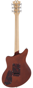 D'Angelico DELUXE BEDFORD Series Electric Guitar (Matte Walnut)