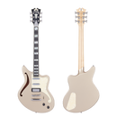 D'Angelico DADBEDSHDSGNS Guitare électrique (Or du désert)