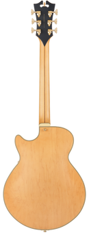 D'Angelico DELUXE SS Semi Hollow-Body Electric Guitar (Satin Honey)