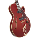 D'Angelico DAE59VIOGT Guitare électrique entièrement creuse (alto)