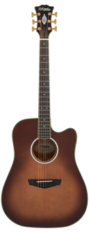 D'Angelico DAED500ATBGP2 Excel Bowery Dread Guitare électro-acoustique (Autumn Burst)