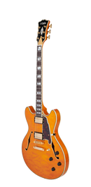 D'Angelico EXCEL DC XT Series Semi Hollow-Body Electric Guitar (Natural)