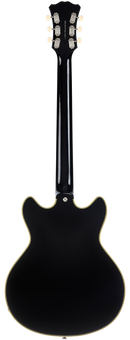 D'Angelico DAESSTSBKSNS Guitare électrique semi-creuse (noir)