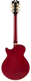 D'Angelico DAESSTCHGT Guitare électrique semi-creuse (Trans Cherry)