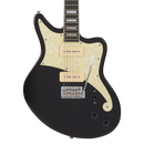 D'Angelico PREMIER BEDFROD Series Electric Guitar (Black Flake)