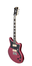 D'Angelico PREMIER BEDFROD Series Electric Guitar (Oxblood)