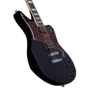 D'Angelico PREMIER BEDFORD Series Offset Solid Body Electric Guitar (Black)