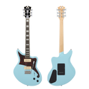 D'Angelico PREMIER BEDFORD Series Electric Guitar (Sky Blue)
