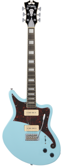 D'Angelico PREMIER BEDFORD Series Electric Guitar (Sky Blue)