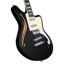 D'Angelico BEDFORD SH Semi Hollow-Body Electric Guitar (Black Flake)