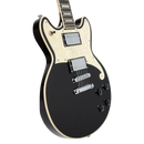 D'Angelico PREMIER BRIGHTON Series Electric Guitar (Black Flake)