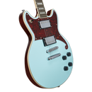 D'Angelico PREMIER BRIGHTON Series Electric Guitar (Sky Blue)