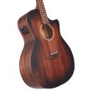 D'Angelico DAPLSG212AGDCP PREMIER FULTON Series - Fulton LS Grand Auditorium 12 cordes CE Guitare électrique acoustique - Acajou vieilli