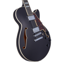 D'Angelico PREMIER SS Series Semi Hollow-Body Electric Guitar (Black Flake)