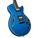 D'Angelico FABRIZIO SOTTI Signature Hollow Body Electric Guitar (Blue)
