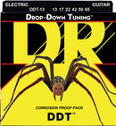 DR Handmade Strings DDT-13 Cordes pour guitare électrique DDT – Mega Heavy (13-65)