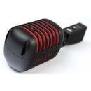 Eikon DM55V2RDBK Vintage Design Professional Vocal Dynamic Microphone (Satin Black with Red Trim)