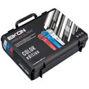 Eikon DM800COLORKIT Kit de 3 Microphones Dynamiques Voix - Rouge/Blanc/Bleu