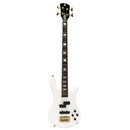 Spector EURO4WHCL Euro 4 Classic - Basse électrique avec micros EMG - Blanc massif