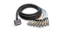 Hosa DTF-803 DB25 to XLRF Snake - 3 Meter