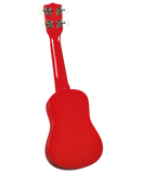 Diamondhead DU-102 Rainbow Soprano Ukulele (Red)