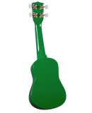 Diamondhead DU-105 Rainbow Soprano Ukulele (Green)