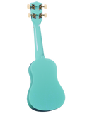 Ukulélé soprano arc-en-ciel Diamondhead DU-116 – Turquoise 