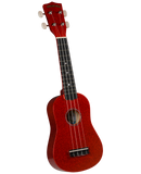 DiamondHead DU-142 Hot Rod Series Soprano Ukulele (Candy Apple Red)