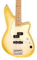 Basse électrique Reverend DECISION P avec micros personnalisés style PJ (Venetian Pearl)