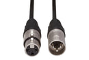 Câble Hosa EBU-003 XLR3F vers XLR3M - 3 pieds