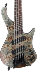 Ibanez Bass Workshop EHB1505MS Guitare basse multi-diapason 5 cordes (Black Ice Flat)