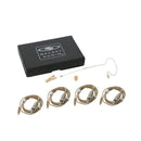 Galaxy Audio ESM8-OBG-4SEN Microphone omnidirectionnel à oreille unique avec 4 câbles pour Sennheiser