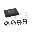 Galaxy Audio ESM8-OBK-4SEN Microphone omnidirectionnel à oreille unique noir avec 4 câbles pour Sennheiser