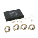 Galaxy Audio ESM8-UBG-4AT Beige Single Ear Uni-Direction Microphone Microphone avec 4 câbles pour audio-technica