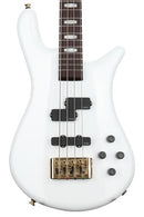 Spector EURO4WHCL Euro 4 Classic - Basse électrique avec micros EMG - Blanc massif