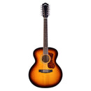Guild F-2512E Maple ATB Westerly - Guitare acoustique Jumbo Body - Antique Burst Gloss