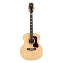 Guild USA F-512E Maple - Guitare électrique acoustique géante 12 cordes - Blonde Nitro